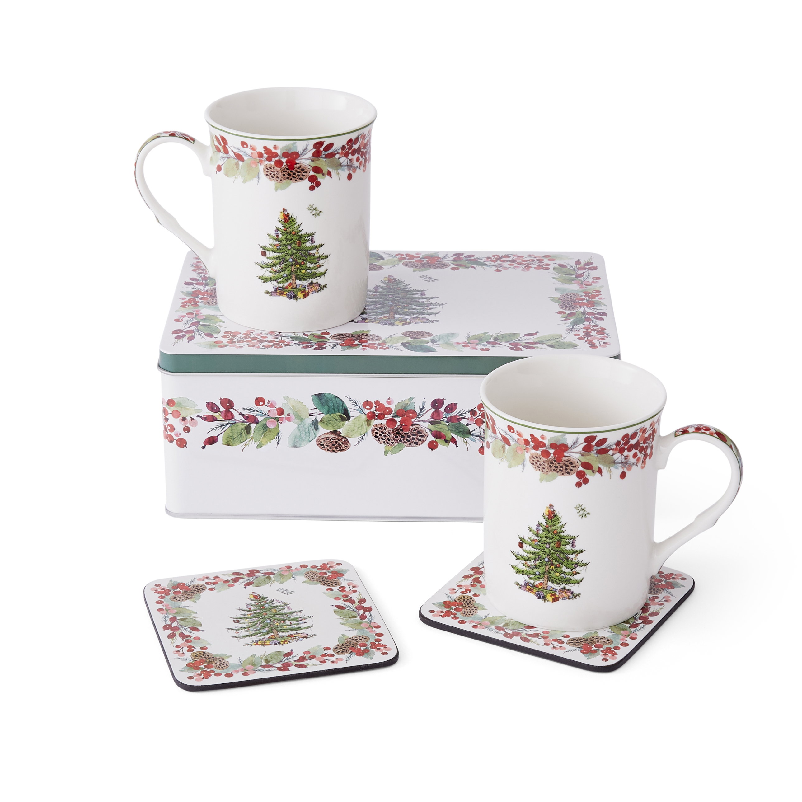 Christmas Tree 2023 Annual 5 Piece Mug & Tin Set image number null